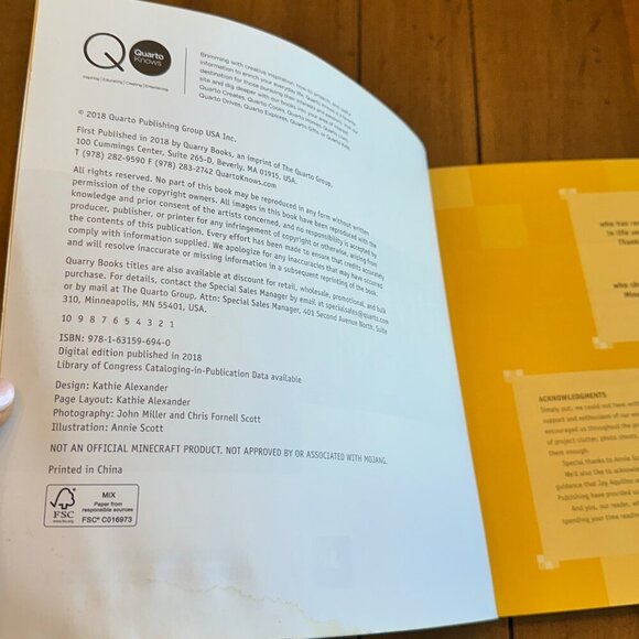 Unofficial Minecraft STEM Lab For Kids Flex Bound Book - Picture 8 of 12